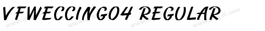 VfWedding04 Regular字体转换